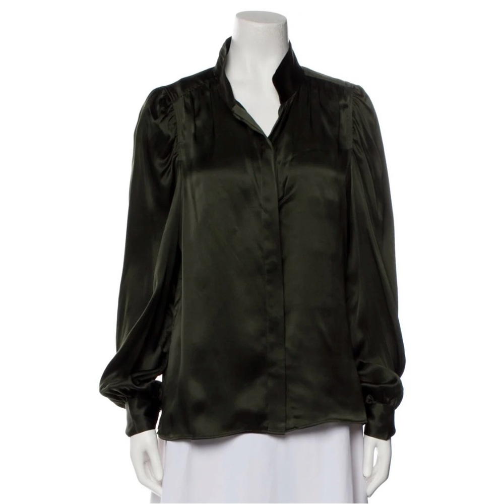 Frame Silk Blouse